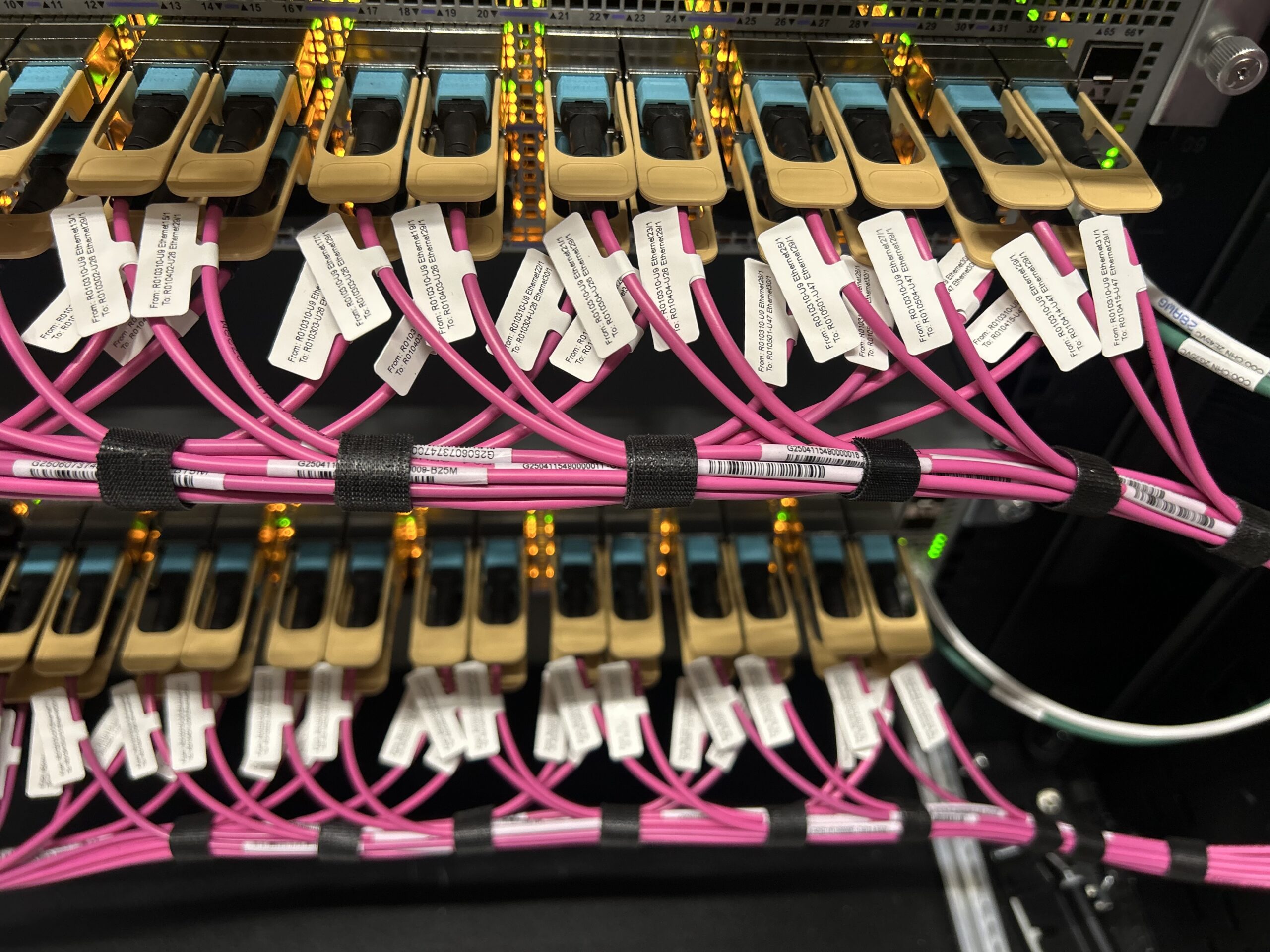 OM4 Structured network cabling OptiFits